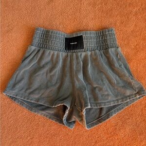 TALENTLESS Slate Gray Women's Athletic Shorts